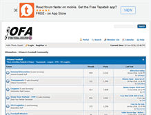 Tablet Screenshot of forums.ottawafoos.com